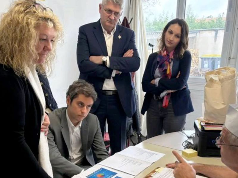 Rencontre avec Gabriel Attal