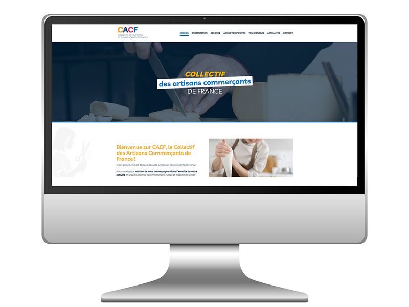 présentation du site internet